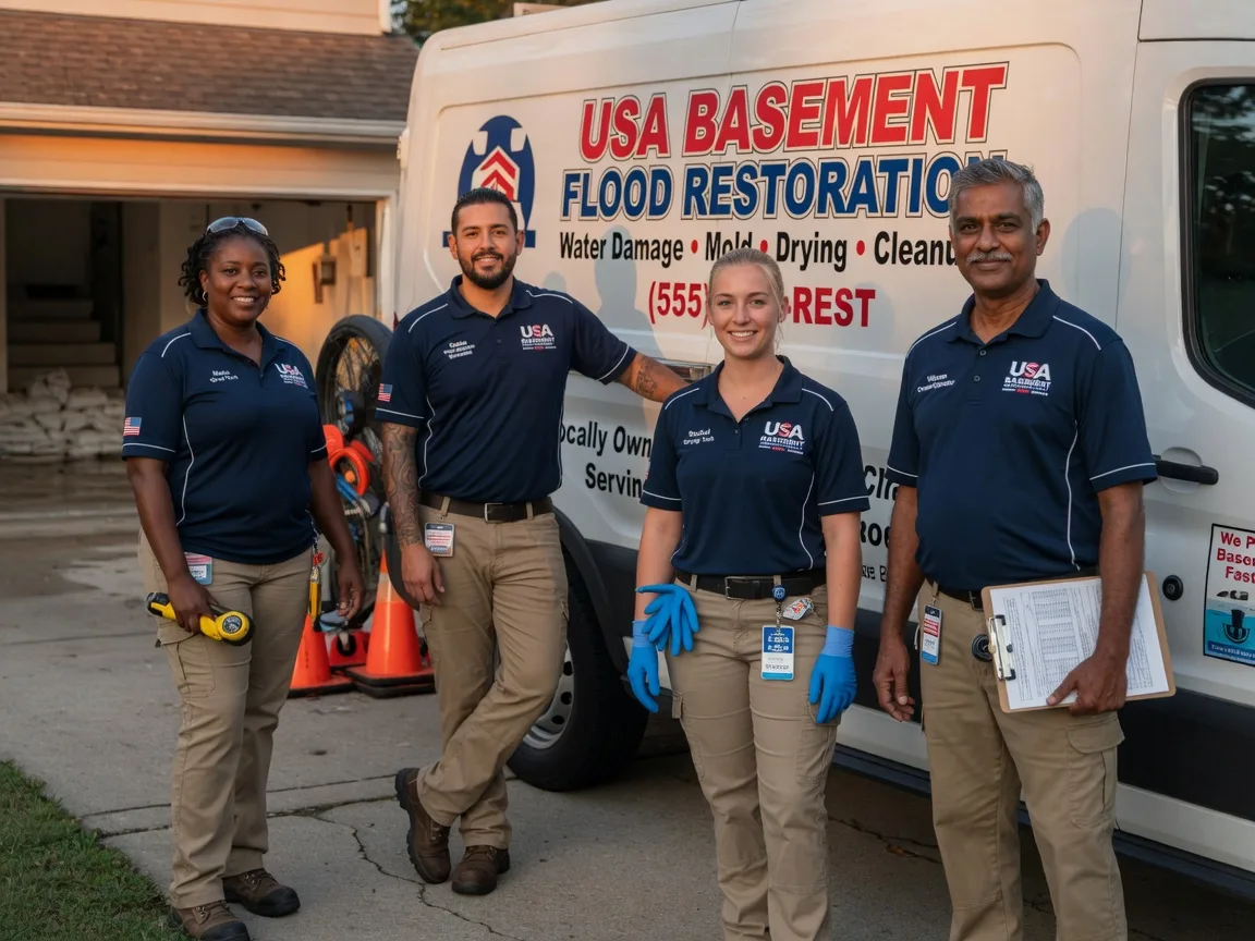 Basement Flood Cleanup company in Hitchcock, TX